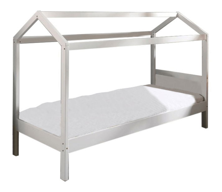 Jednolůžková postel 90 cm Impresionista (bílá)