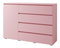 Komoda Cortez C 5 (růžová)