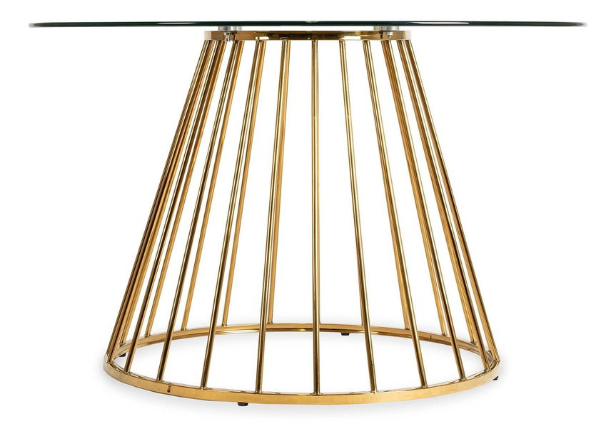 Jídelní stůl Ofendido (zlatá) (pro 4 osoby)