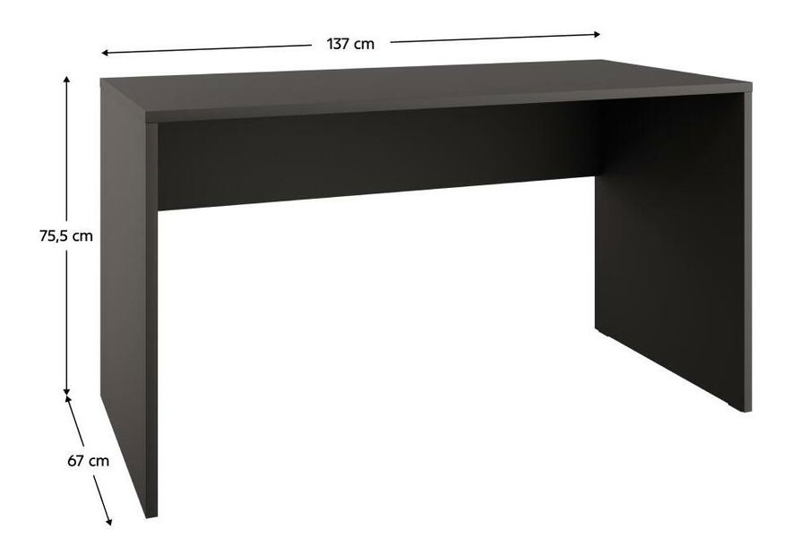 PC stolek Alegre (antracit)