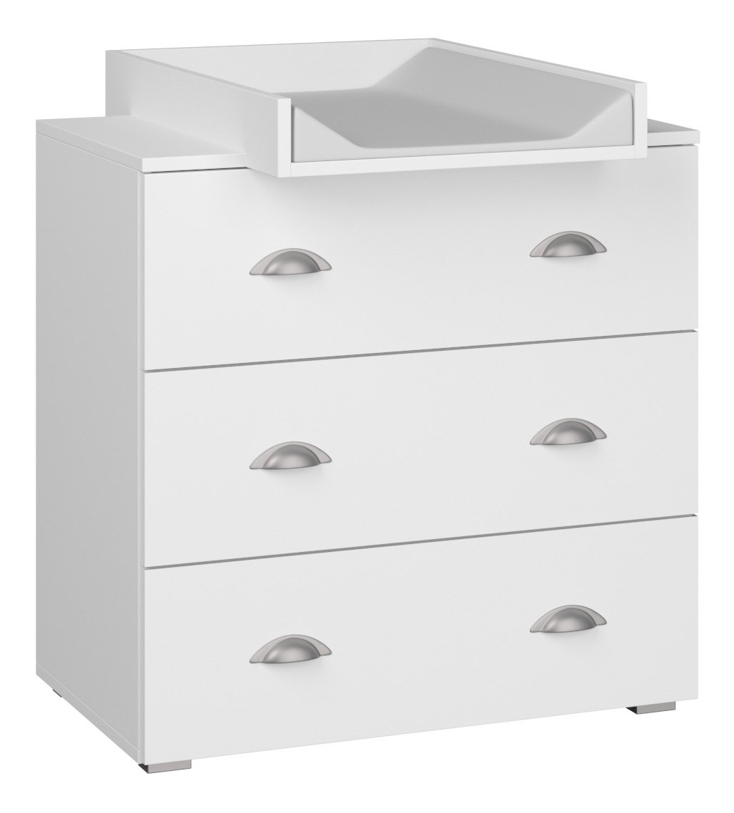 Komoda s přebalovacím pultem Milla (bílá)