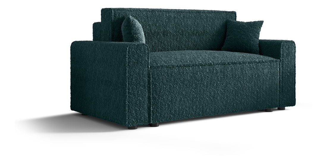 Pohovka dvousedačka Mirage Bis (tmavě zelená)