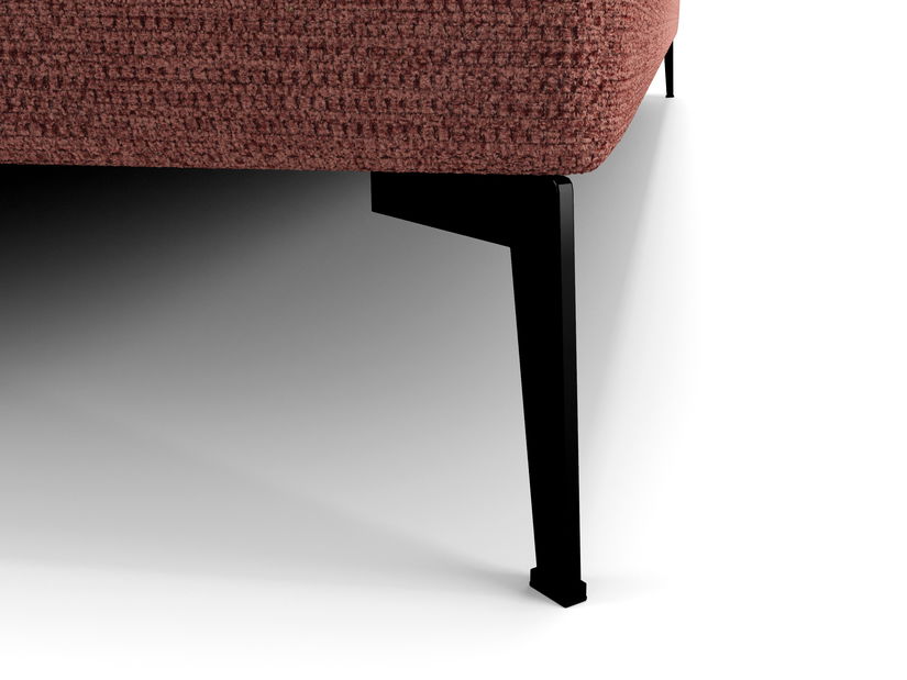 Jednolůžková postel 120 cm Infernus Bonell (terakota) (s roštem, s úl. prostorem)