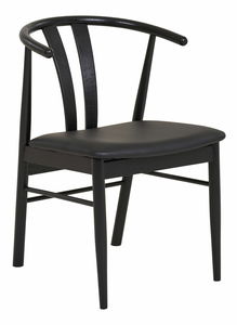 Jídelní židle Asitina (černá)