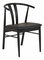 Jídelní židle Asitina (černá)
