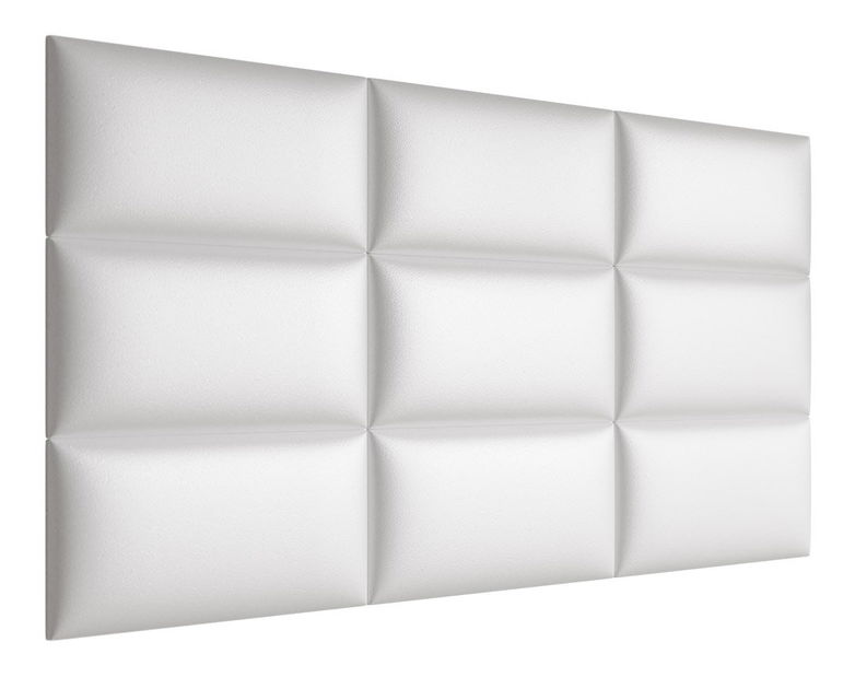 Čalouněný nástěnný panel Pag 60x30 (bílá) *bazar