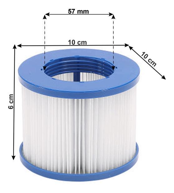 Kartušový filtr Kerben (bílá)