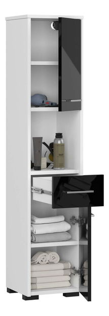 Koupelnová skříňka Farid TYP3 (lesk černý)