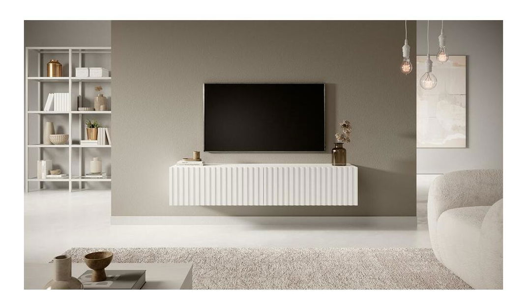 TV skříňka/stolek Tenessie 138 (bílá)