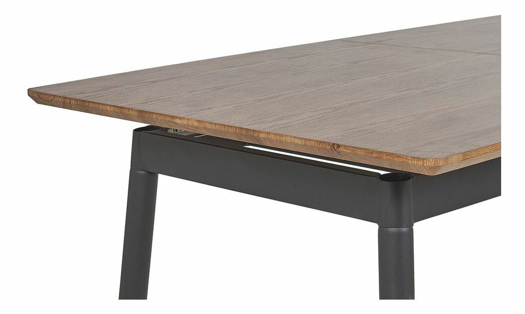 Jídelní stůl CALNARA (tmavé dřevo) (pro 6 až 8 osob)