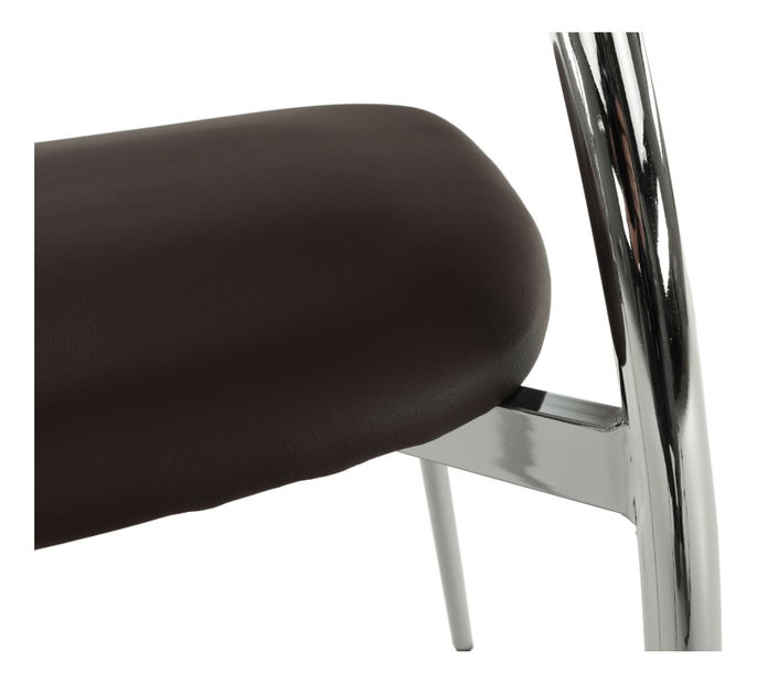 Jídelní židle Zaira TC-366 tmavohnědá