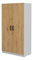 Šatní skříň Mantela 108 (světle šedá + dub artisan)