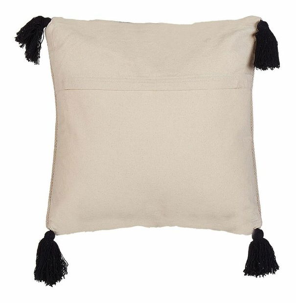 Sada 2 ozdobných polštářů 45 x 45 cm Dead (béžová)