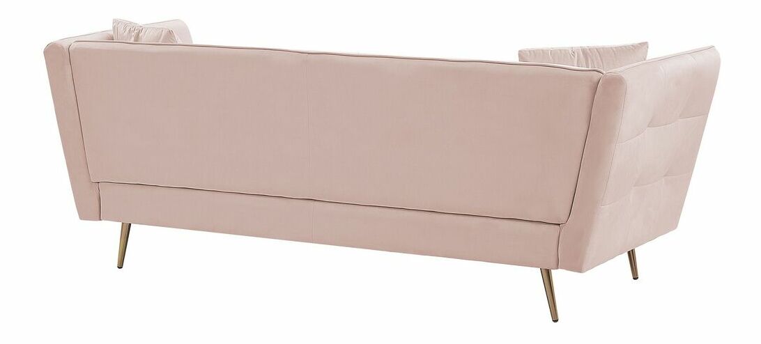 Pohovka třísedačka FERICA (růžová)