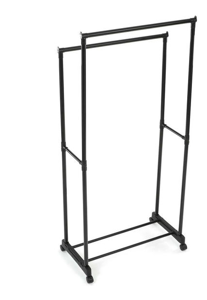 Věšák na kolečkách Guipuzcoa (černá)