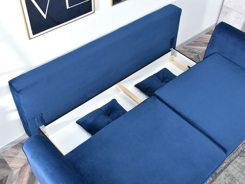 Pohovka dvousedačka Bacteria (černá)