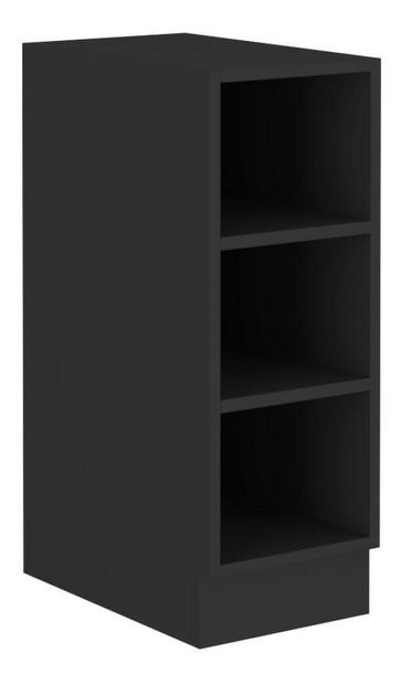 Dolní kuchyňský regál Arikona Monzesa Sobera 30 D OTW BB (černá)