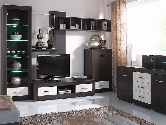 Obývací pokoj Black Red White Ogral 7