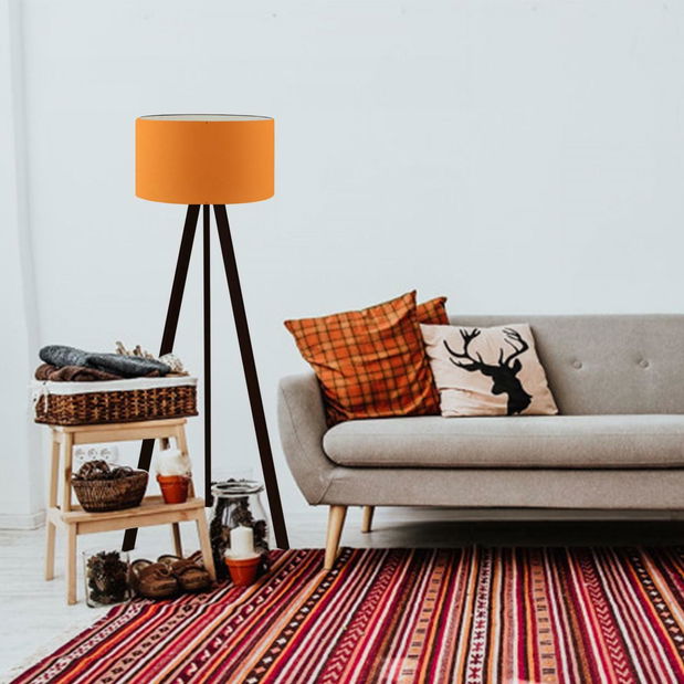 Stojanová lampa Amorekko 5 (oranžová + černá)