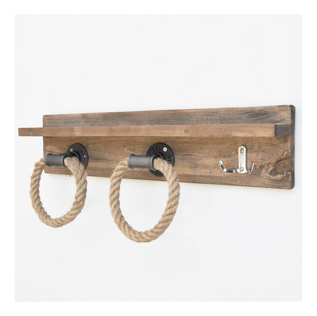 Věšákový panel Nenanu 10 (ořech)