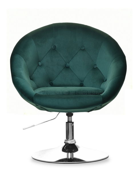 Křeslo Lush 3 (zelená + černá)