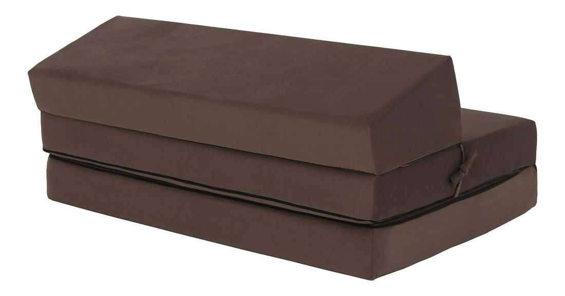 Rozkládací křeslo Viajado (hnědá)