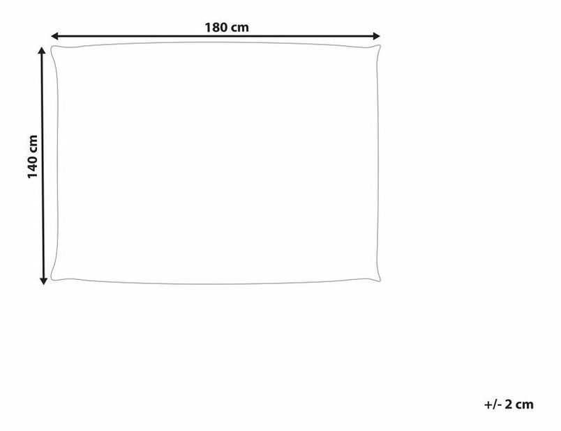 Potah na sedací pytel 140 x 180 cm Fiamma (fuchsiová)