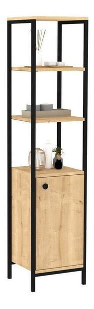 Koupelnová skříňka Dadario (dub safírový + antracit)