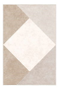 Koberec 140 x 220 cm Stefanie 25 (béžová + bílá)