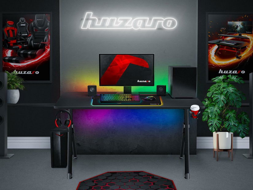 PC stolek Hyperion 4.7 (černá)