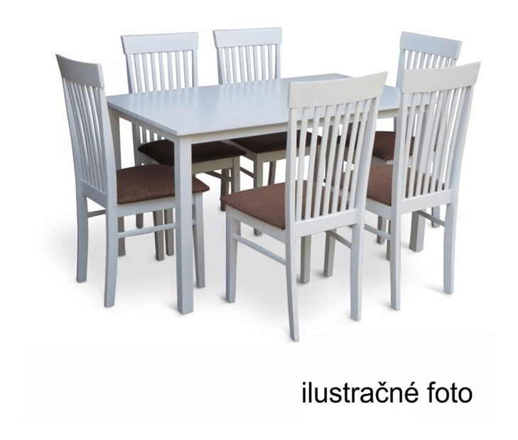 Jídelní stůl 110 cm Astre (bílá) *výprodej