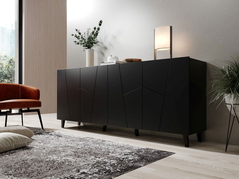 Komoda Ela (černá)