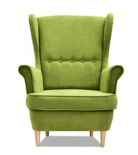 Křeslo ušák Margis (černá)