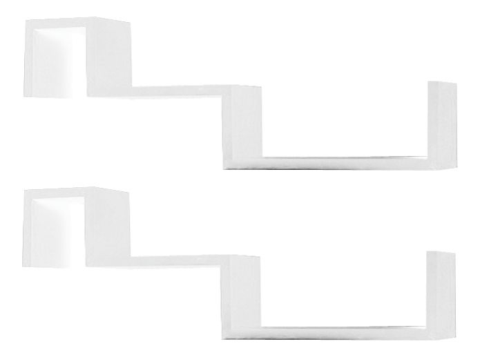 Polička Fri bílá (2 ks.)