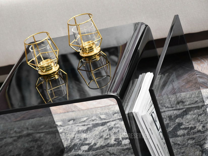 Konferenční stolek Capari (transparentní)