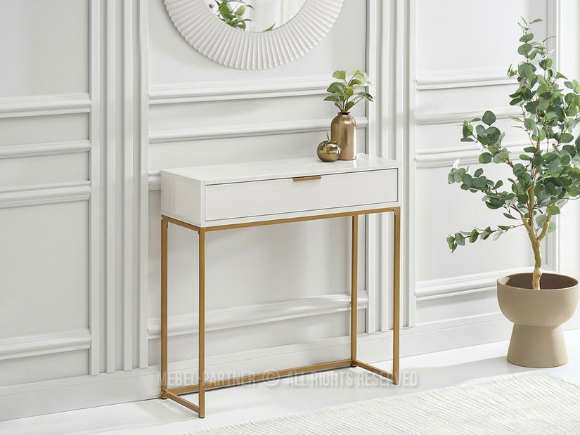 Konzolový stolek Noventa M (zlatá)