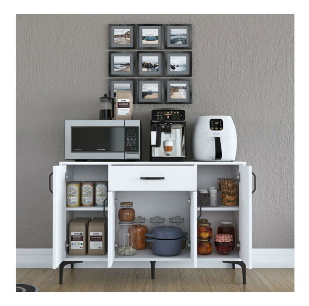 Komoda Jenaretta 136B (bílá)