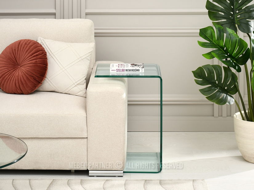 Konferenční stolek Pyrid (transparentní)