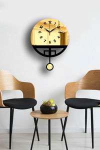 Nástěnné hodiny Silve (stříbrná)