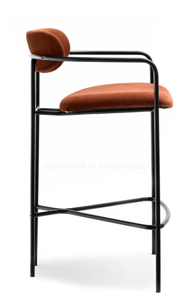 Židle Viola (měděná + černá)