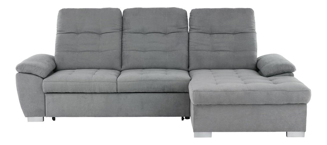 Rohová sedačka Evangelon (šedá) (P)