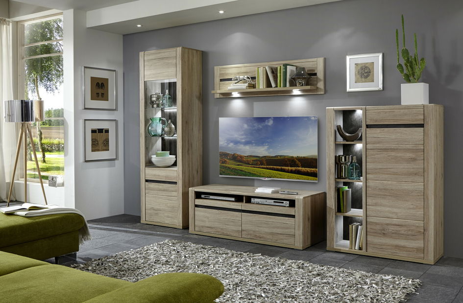 Obývací stěna Decodom Medasto Kombinace 02