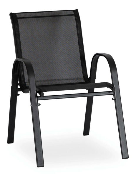 Zahradní set Magro (černá) (pro 4 osoby)