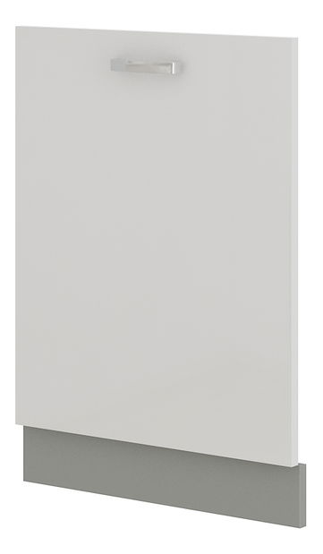 Dvířka na vestavnou myčku nádobí Brunea ZM 713x596 (lesk bílý)