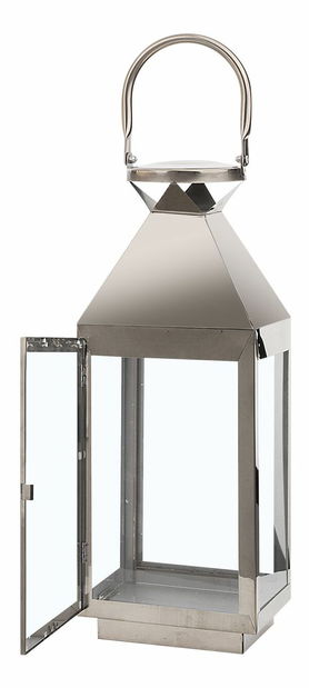 Lucerna BAGUIO 40 cm (nerez ocel) (stříbrná) *výprodej