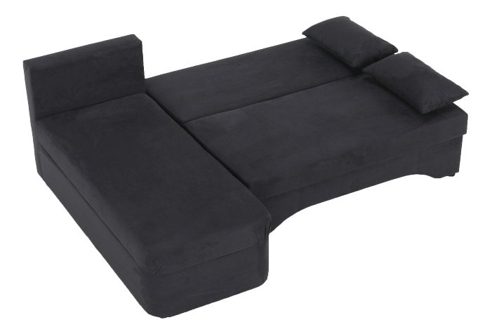 Rohová sedací souprava Poringland New (tmavě šedá) (P)