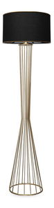 Stojanová lampa Kuptaretta 2 (černá + zlatá)