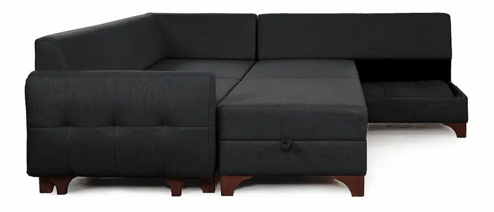 Rohová sedačka Kraty (šedá) (L)