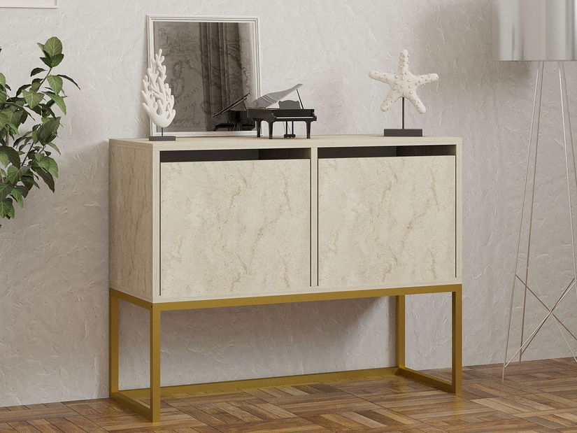 Skříňka Zematt (travertin)