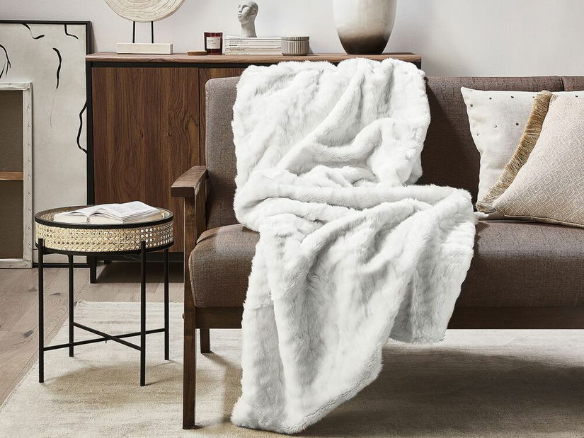 Deka 150 x 200 cm Terre (bílá)